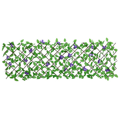  Artificial Ivy Trellis Expandable 5 pcs Green 180x70 cm