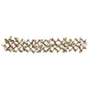  Artificial Ivy Trellis Expandable 5 pcs Dark Pink 180x20 cm