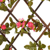  Artificial Ivy Trellis Expandable 5 pcs Dark Pink 180x20 cm