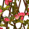  Artificial Ivy Trellis Expandable Dark Pink 180x60 cm