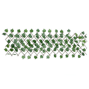 Artificial Grape Leaf Trellis Expandable Green 190x60 cm