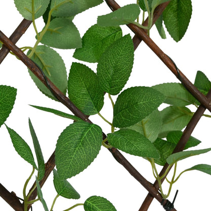  Artificial Ivy Trellis Expandable Green 180x30 cm