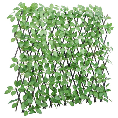 Artificial Ivy Trellis Expandable Green 180x65 cm