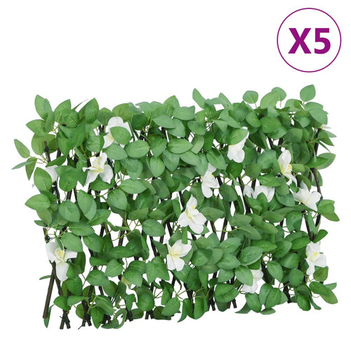 Artificial Ivy Trellis Expandable Green 5 pcs 180x30 cm