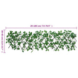 Artificial Ivy Trellis Expandable Green 5 pcs 180x30 cm