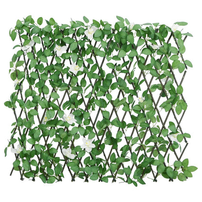 Artificial Ivy Trellis Expandable Green 186x30 cm