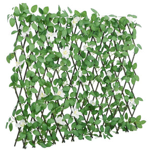 Artificial Ivy Trellis Expandable Green 5 pcs 186x70 cm