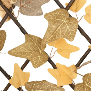 Artificial Maple Leaf Trellis Expandable Orange 5 pcs 180x60 cm