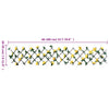  Artificial Ivy Trellis Expandable Yellow 180x20 cm