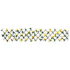  Artificial Ivy Trellis Expandable 5 pcs Yellow 180x20 cm