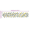  Artificial Ivy Trellis Expandable 5 pcs Yellow 180x20 cm