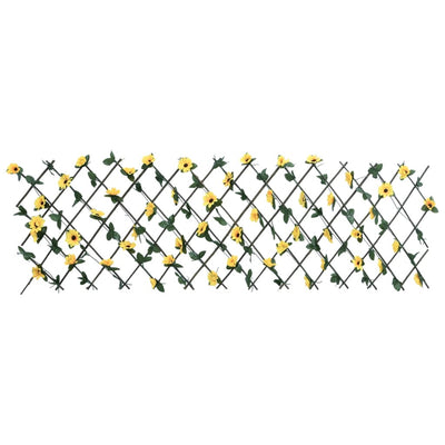  Artificial Ivy Trellis Expandable Yellow 180x60 cm