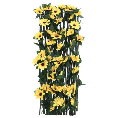  Artificial Ivy Trellis Expandable Yellow 180x60 cm
