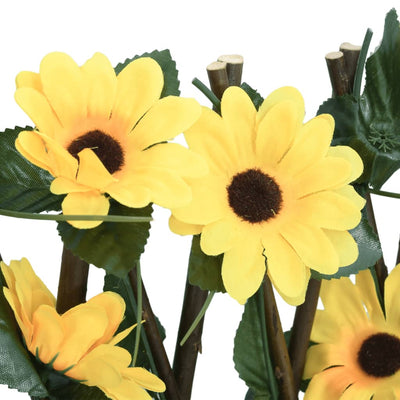  Artificial Ivy Trellis Expandable Yellow 180x60 cm