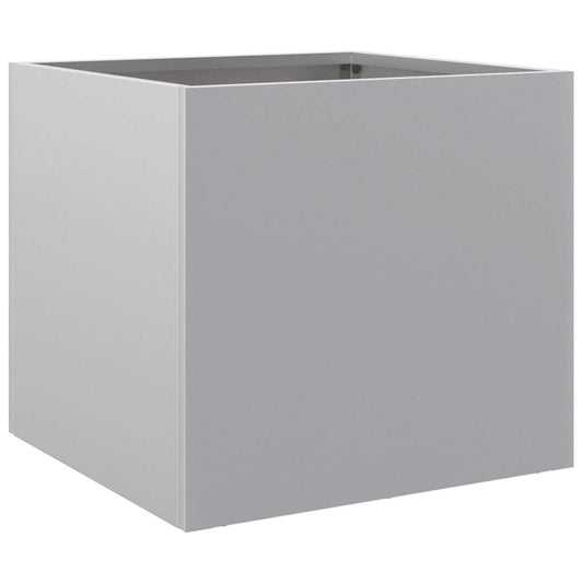 Planter Silver 32x30x29 cm Galvanised Steel