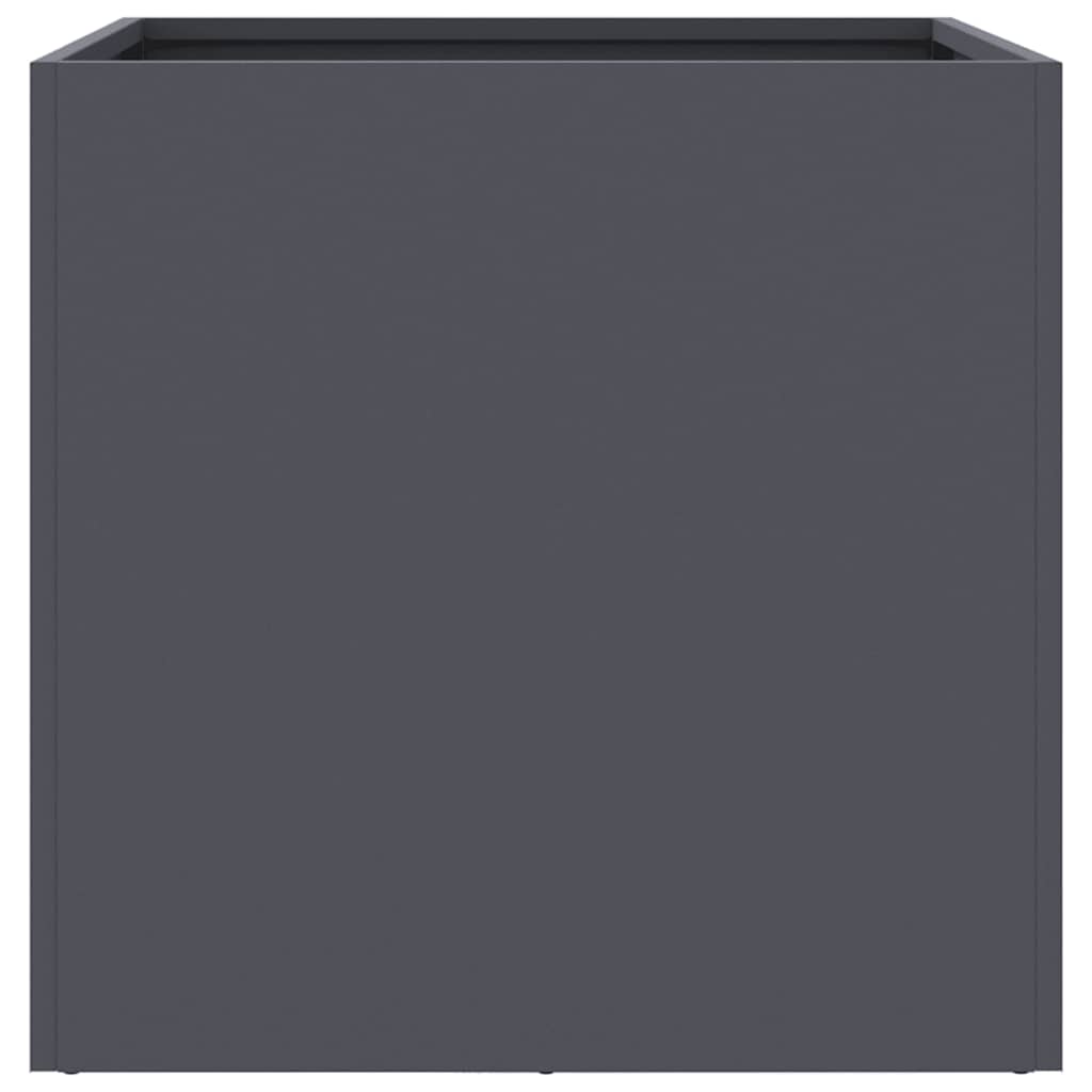 Planter Anthracite 42x40x39 cm Steel