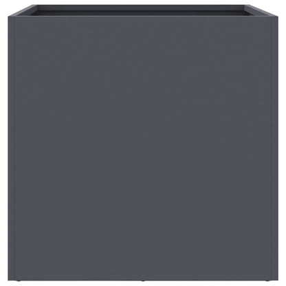 Planter Anthracite 42x40x39 cm Steel