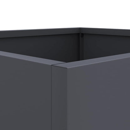 Planter Anthracite 42x40x39 cm Steel
