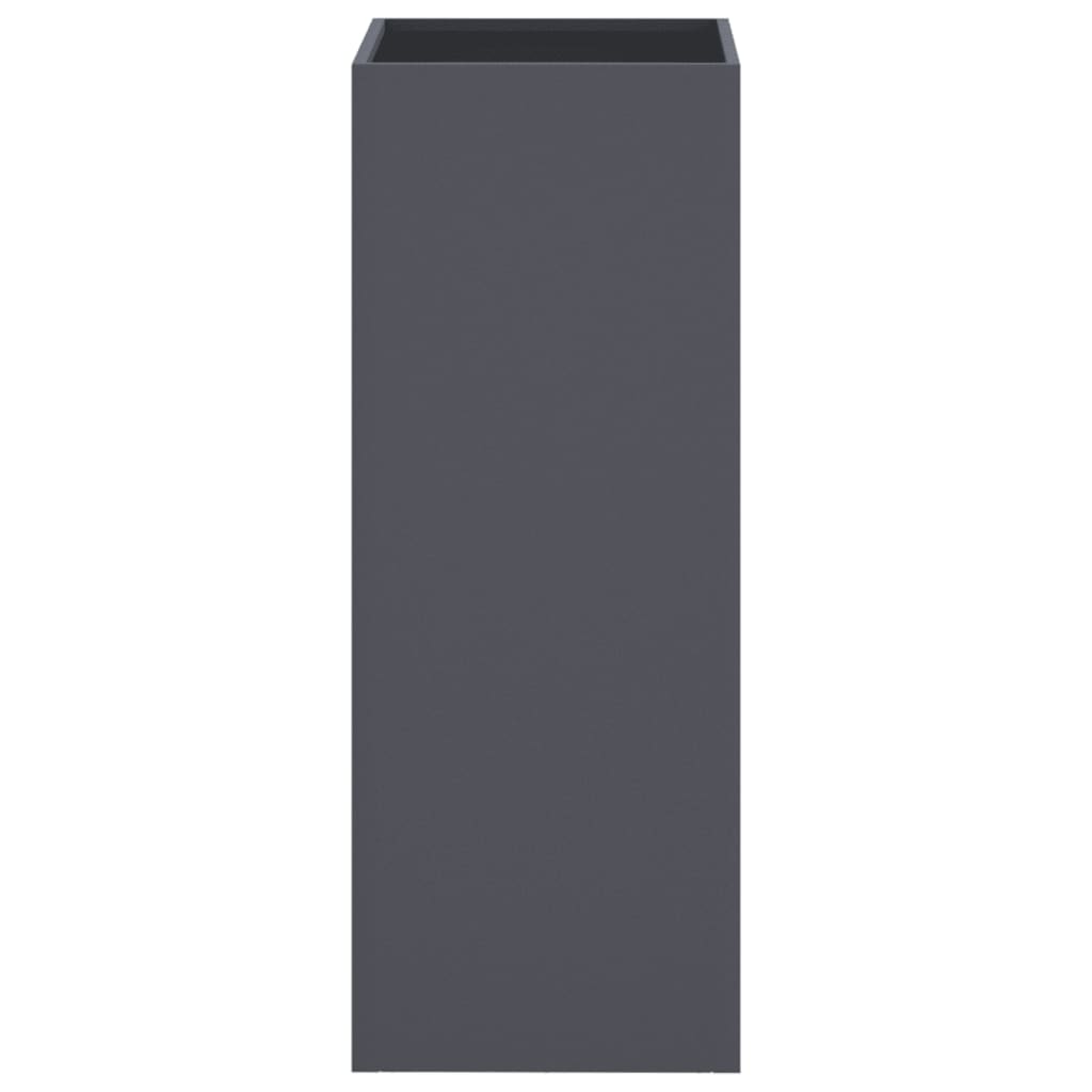 vidaXL Planter Anthracite Cold-rolled steel Medium Durable Planter