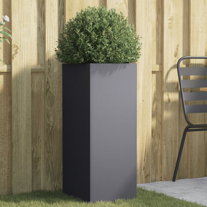 vidaXL Planter Anthracite Cold-rolled steel Medium Durable Planter