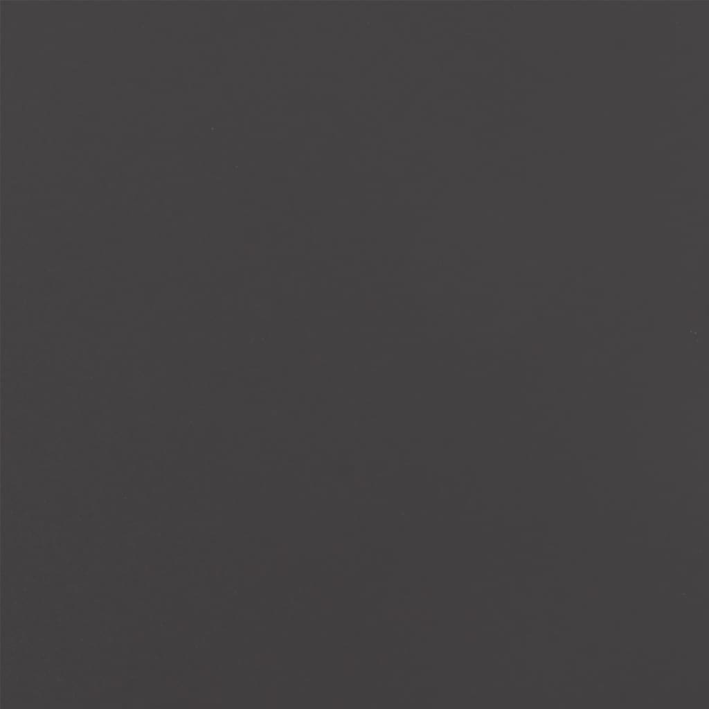 Planter Black 52x48x75 cm Steel