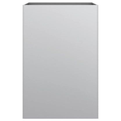 Planter Silver 52x48x75 cm Galvanised Steel