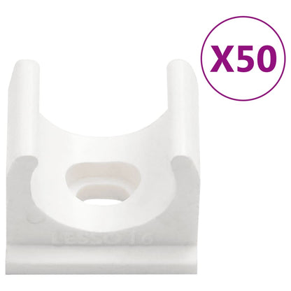 Cable Trunkings with Clips Ø16 mm 30 m PVC