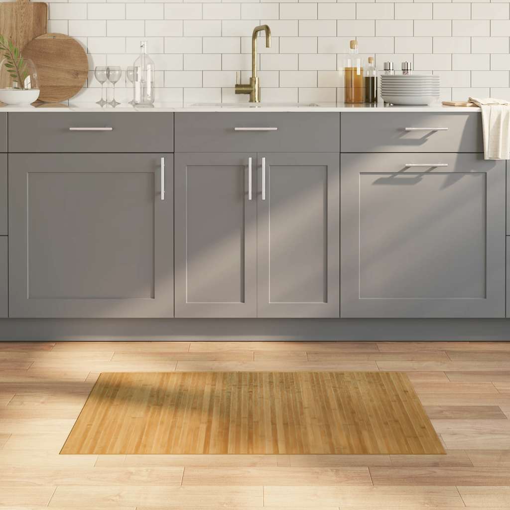 Rug Rectangular Nature 60x100 cm Bamboo