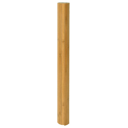 Rug Rectangular Nature 60x400 cm Bamboo