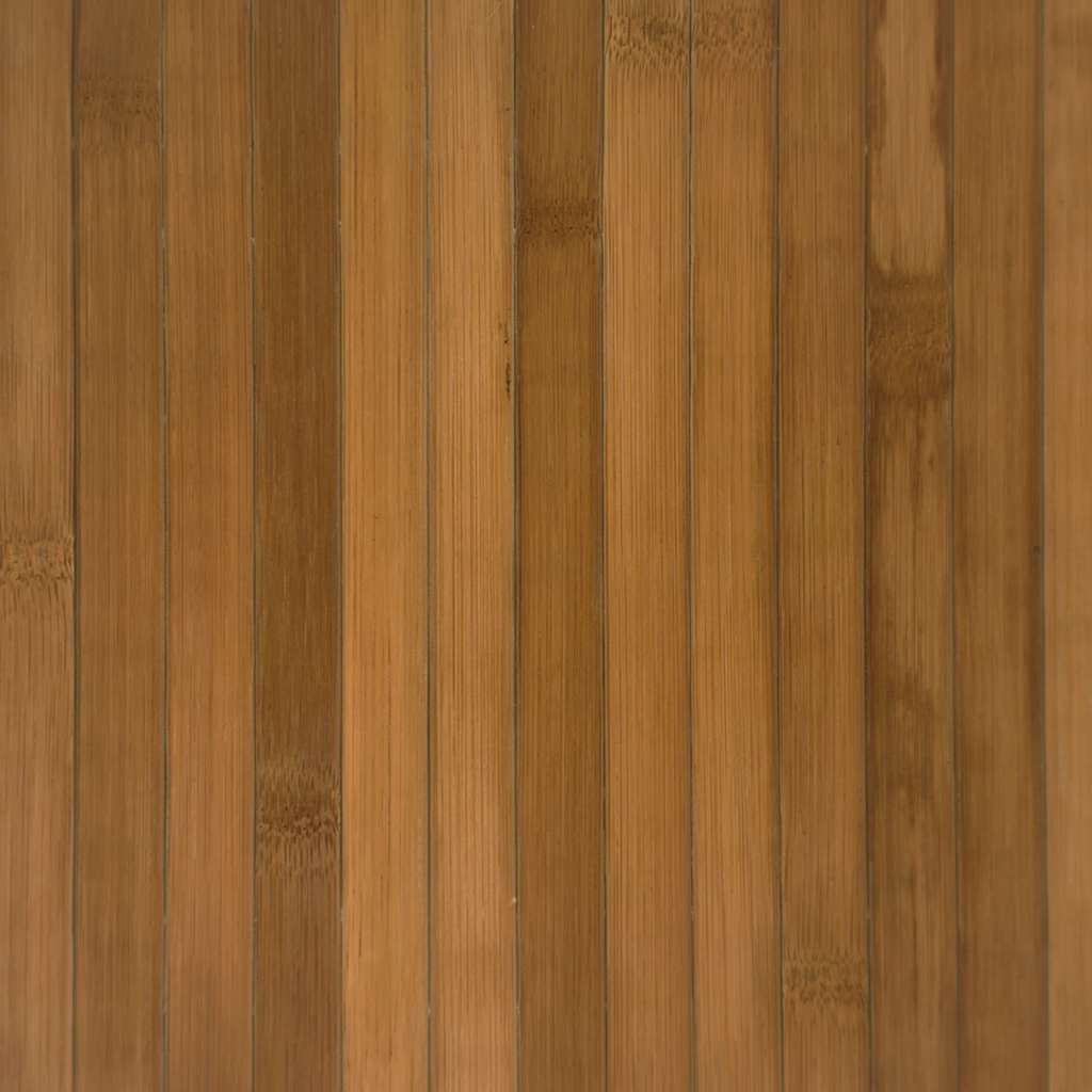 Rug Rectangular Brown 80x300 cm Bamboo