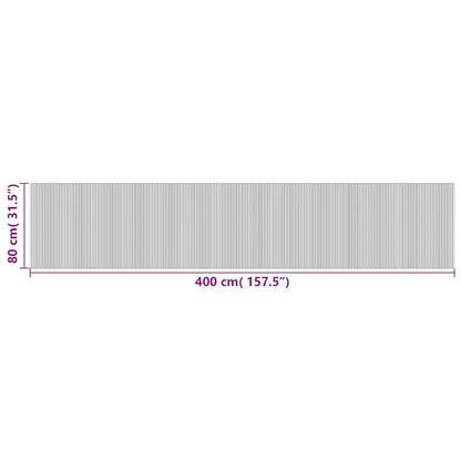 Rug | Black | Bamboo, Polypropylene | Large | Rug | Rectangular | Modern