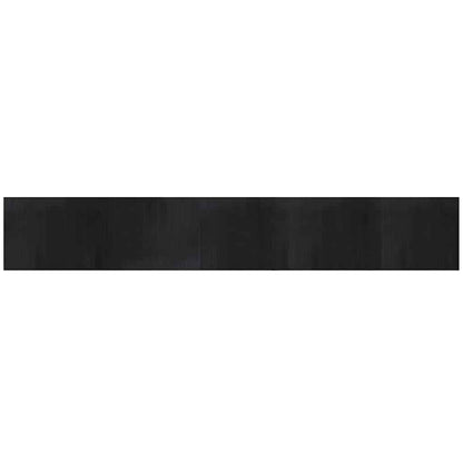 Rug | Black | Bamboo, Polypropylene | 80x500 cm | Non-slip | Rug