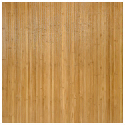 Rug Square Nature 100x100 cm Bamboo