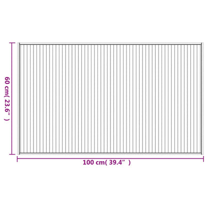 Rug Rectangular Black 60x100 cm Bamboo