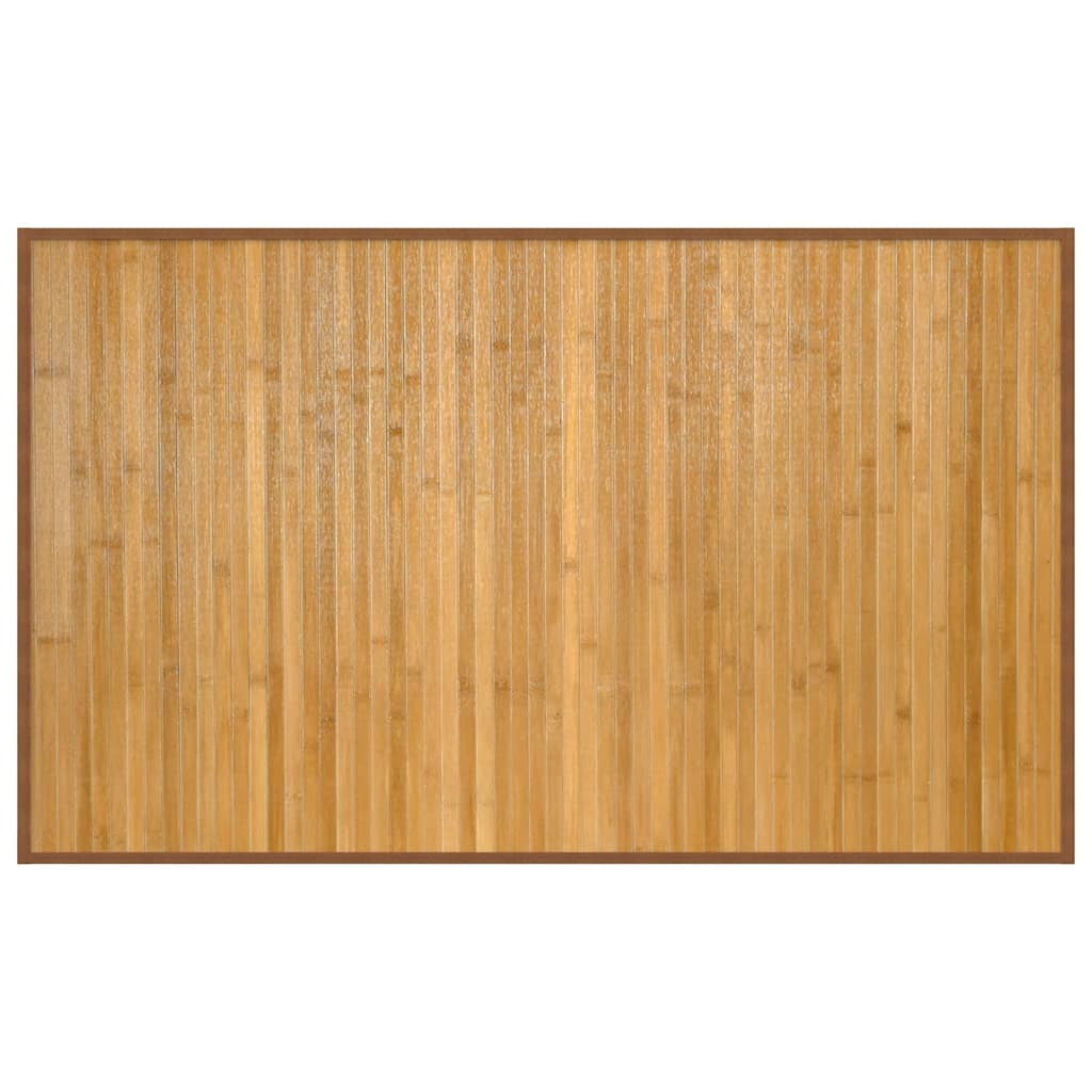 Rug Rectangular Natural 60x100 cm Bamboo