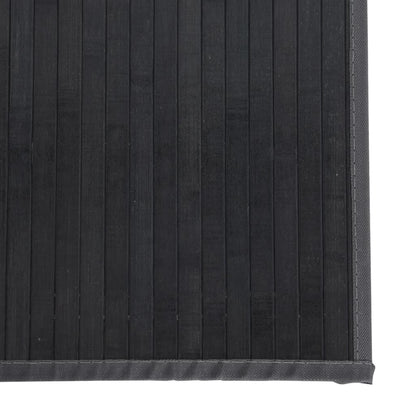 Rug Rectangular Grey60x100 cm Bamboo
