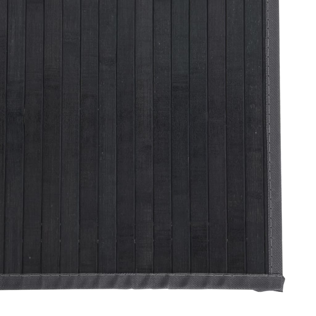 Rug Rectangular Grey60x400 cm Bamboo