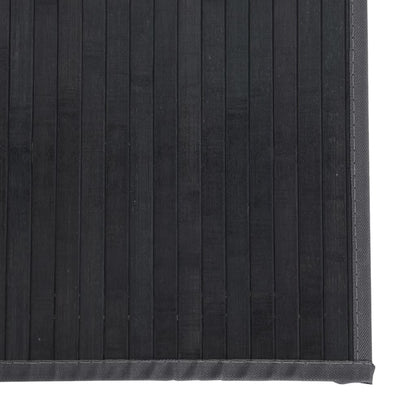 Rug Rectangular Grey60x400 cm Bamboo