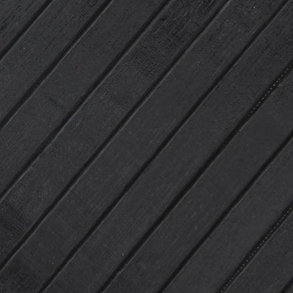 Rug Rectangular Grey60x400 cm Bamboo