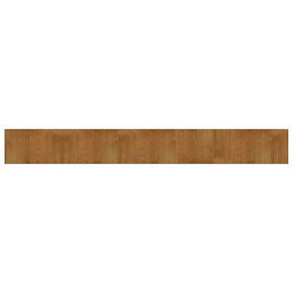 Rug Rectangular Brown60x500 cm Bamboo