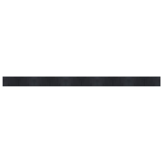 Rug Rectangular Black60x1000 cm Bamboo