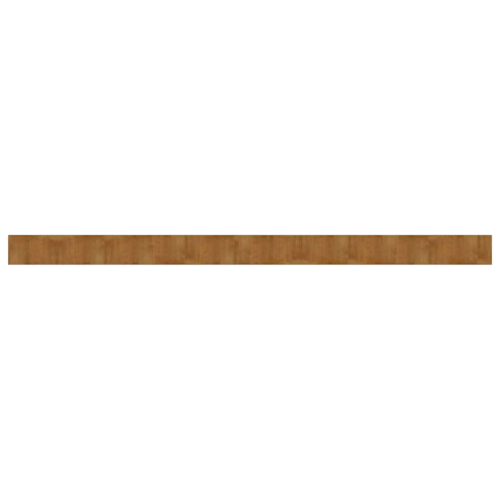 Rug Rectangular Brown60x1000 cm Bamboo