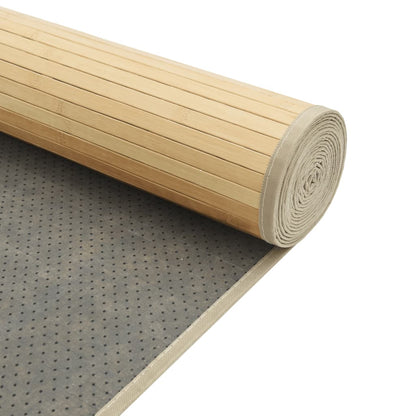 Rug Rectangular Light Natural70x100 cm Bamboo