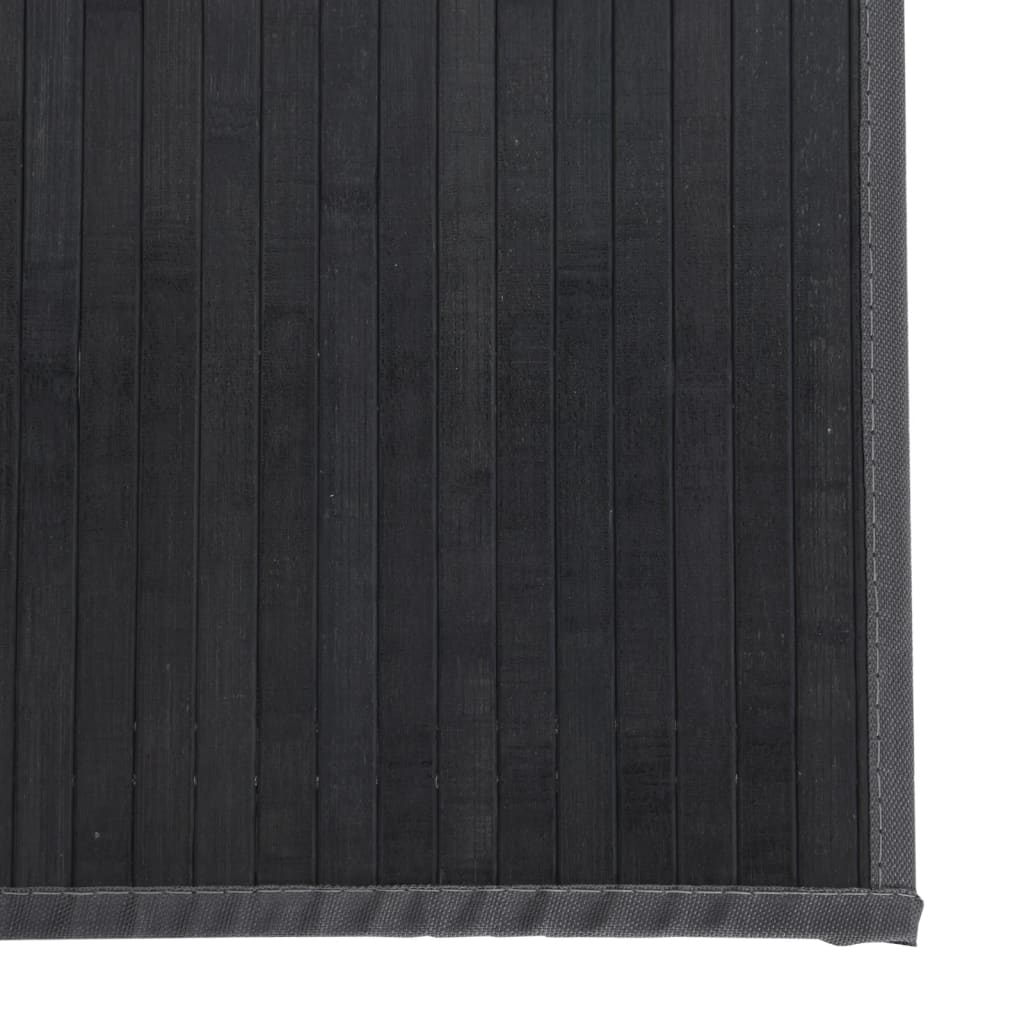 Rug Rectangular Grey70x100 cm Bamboo