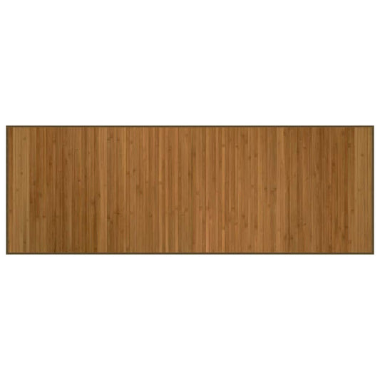 Rug Rectangular Brown70x200 cm Bamboo