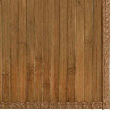 Rug Rectangular Brown70x200 cm Bamboo