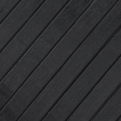 Rug Rectangular Grey70x200 cm Bamboo