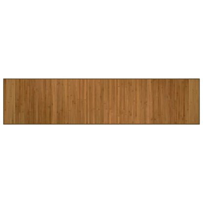 Rug Rectangular Brown70x300 cm Bamboo