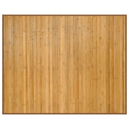 Rug Rectangular Natural80x100 cm Bamboo