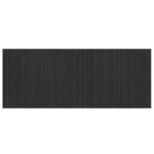 Rug Rectangular Grey80x200 cm Bamboo